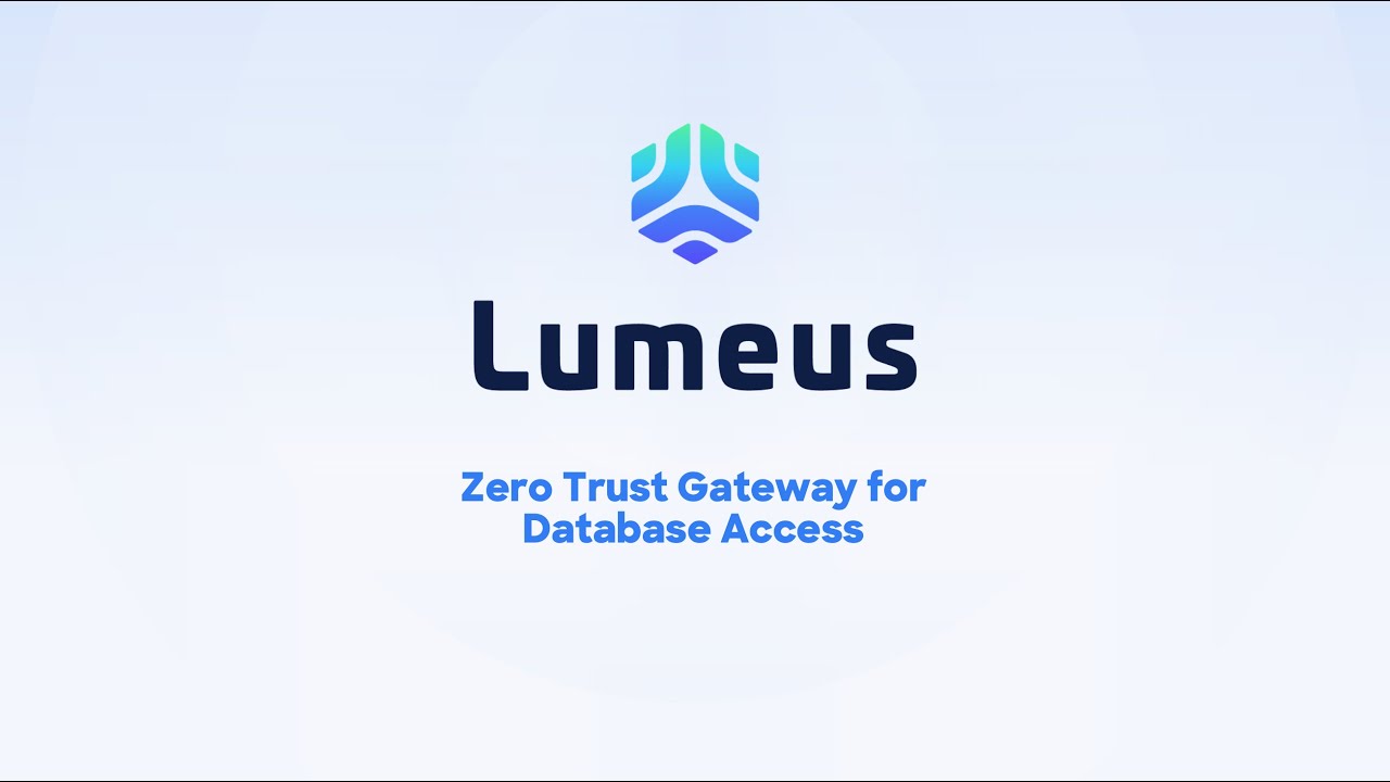Lumeus Just-in-time Access to Databases