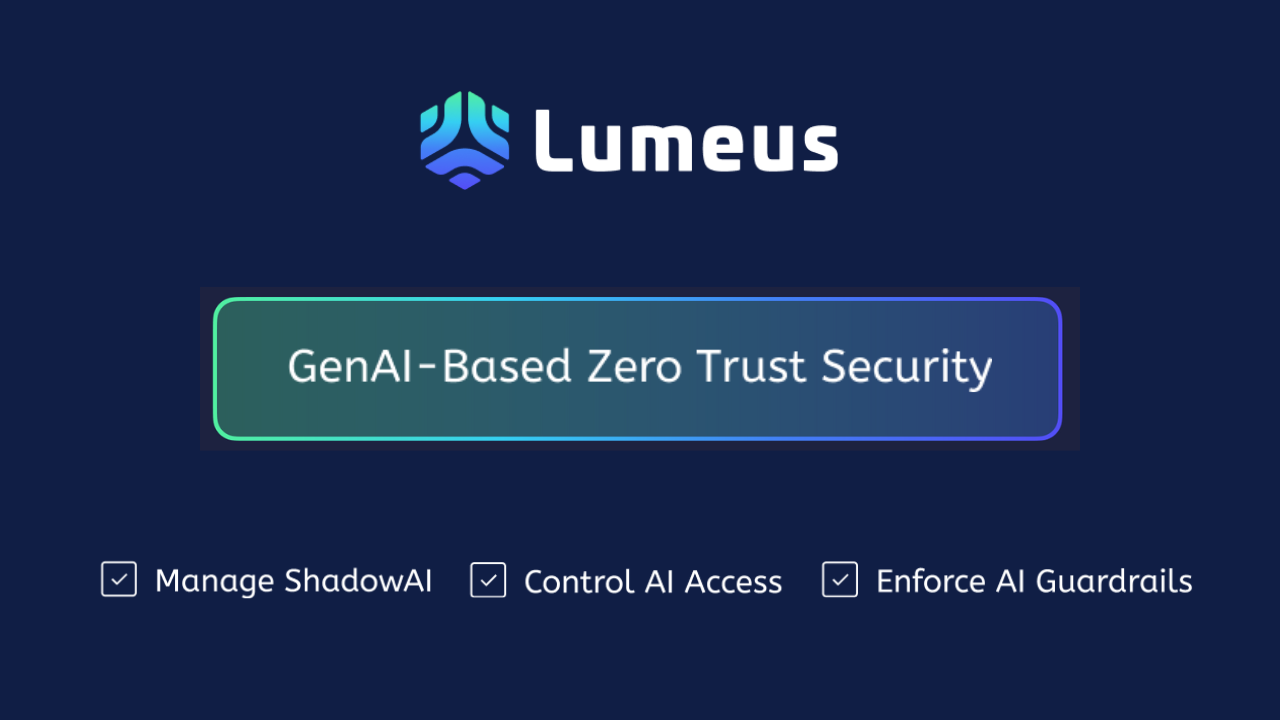 Lumeus.ai’s Introduction to Zero Trust Security for AI